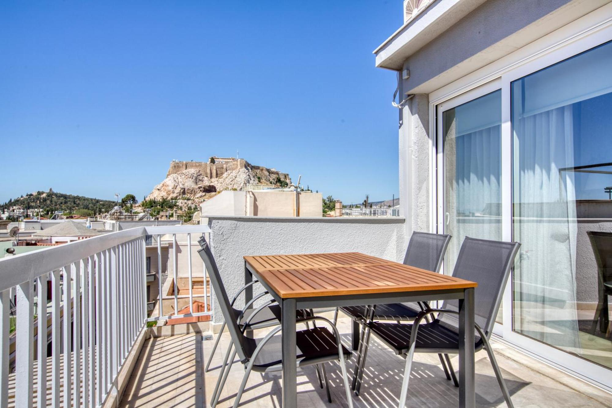 Avgi - Premium Acropolis View - Family Bedroom Athens Exterior photo